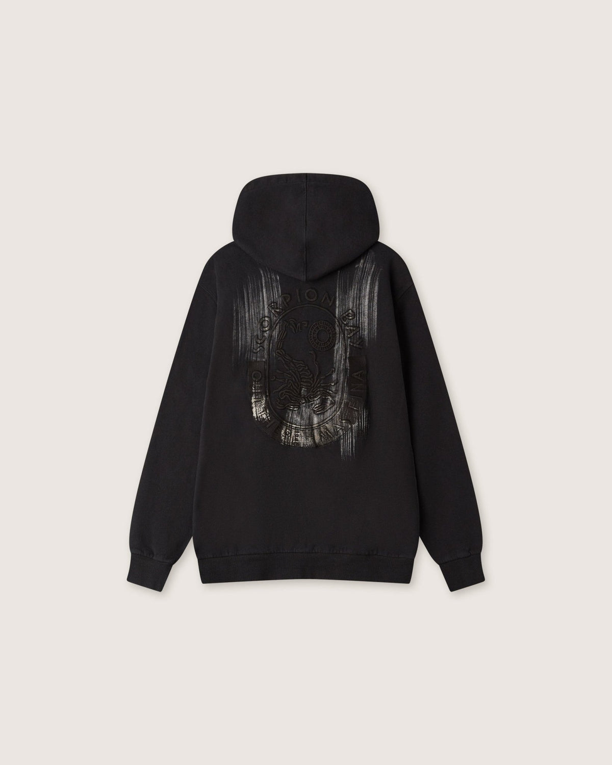 Felpa con cappuccio e zip “Scribble Logo” uomo - Scorpion Bay
