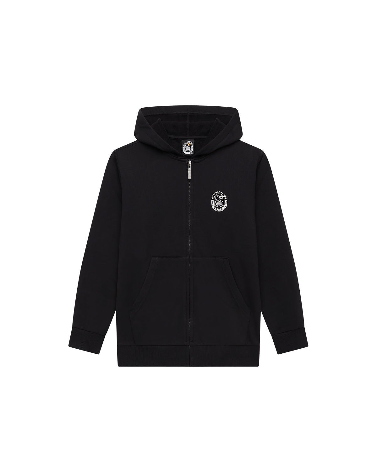Felpa con cappuccio e zip "Skullboarder" bambino - Scorpion Bay