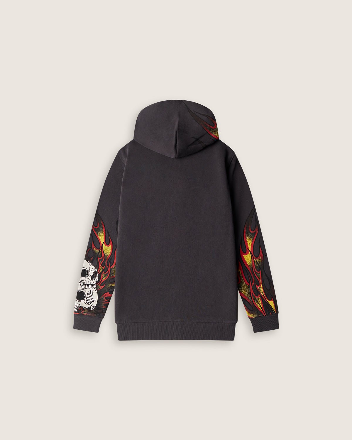 Felpa con cappuccio e zip "Skulls on fire" bambino - Scorpion Bay