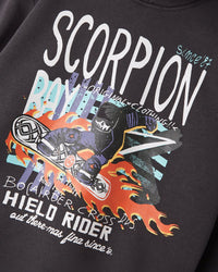 Felpa con cappuccio "Flames Rider" bambino - Scorpion Bay