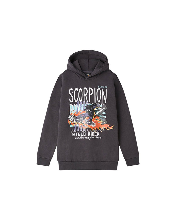 Felpa con cappuccio "Flames Rider" bambino - Scorpion Bay