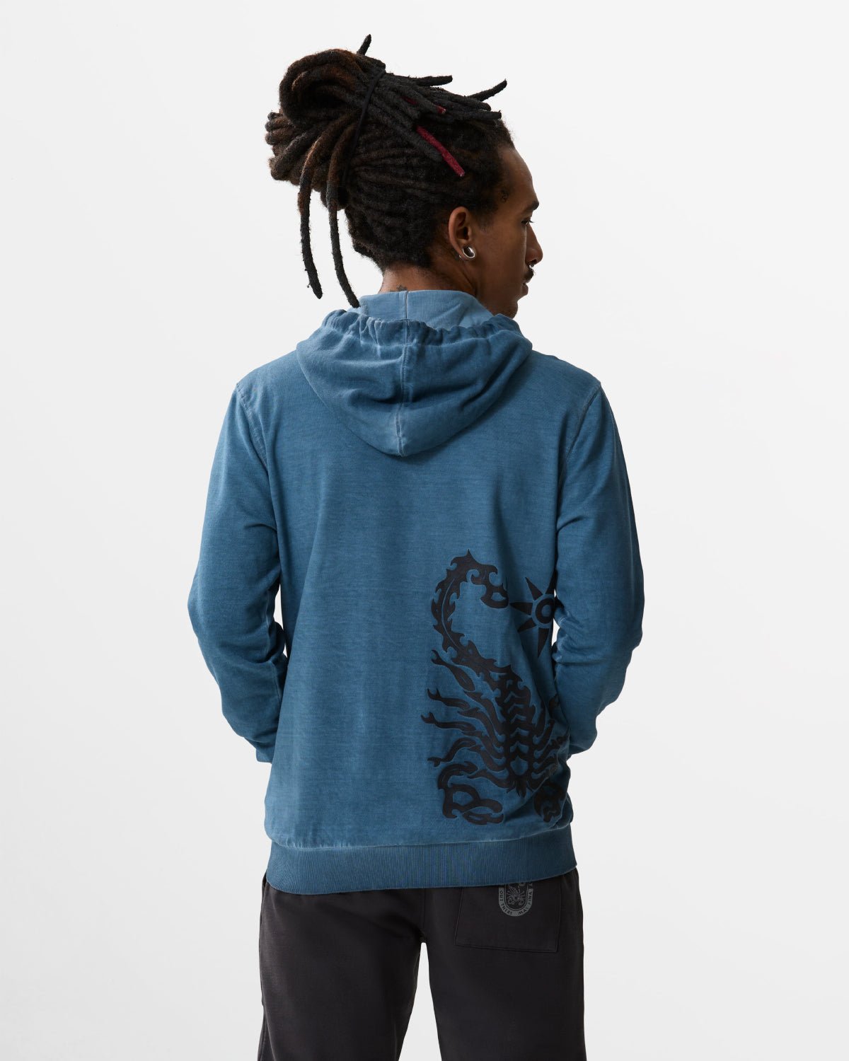 AMIRI Giacca sportiva denim con stampa - Blu AMIRI Giacca sportiva denim con stampa - Blu