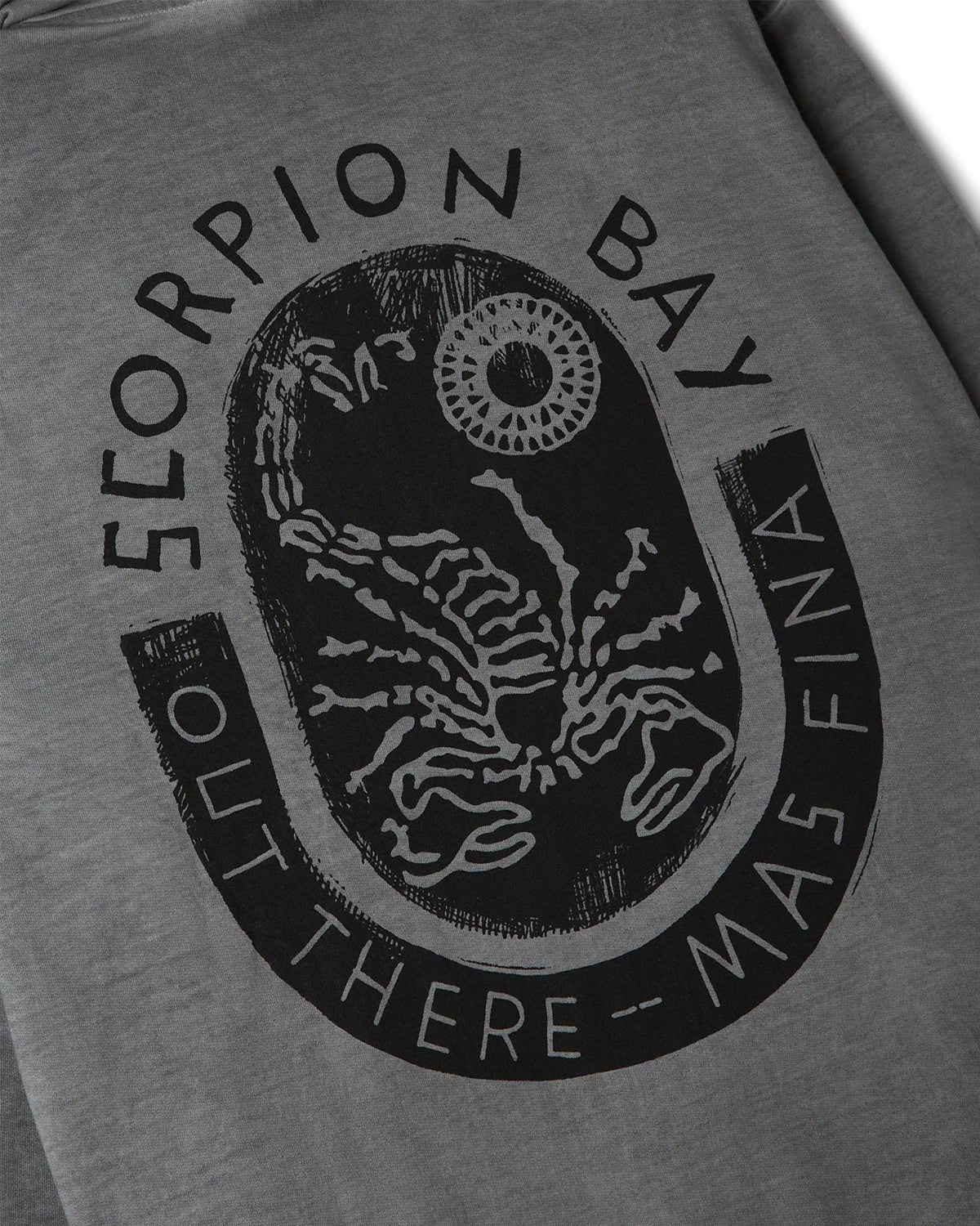 Felpa con cappuccio “Logo sketch” uomo - Scorpion Bay