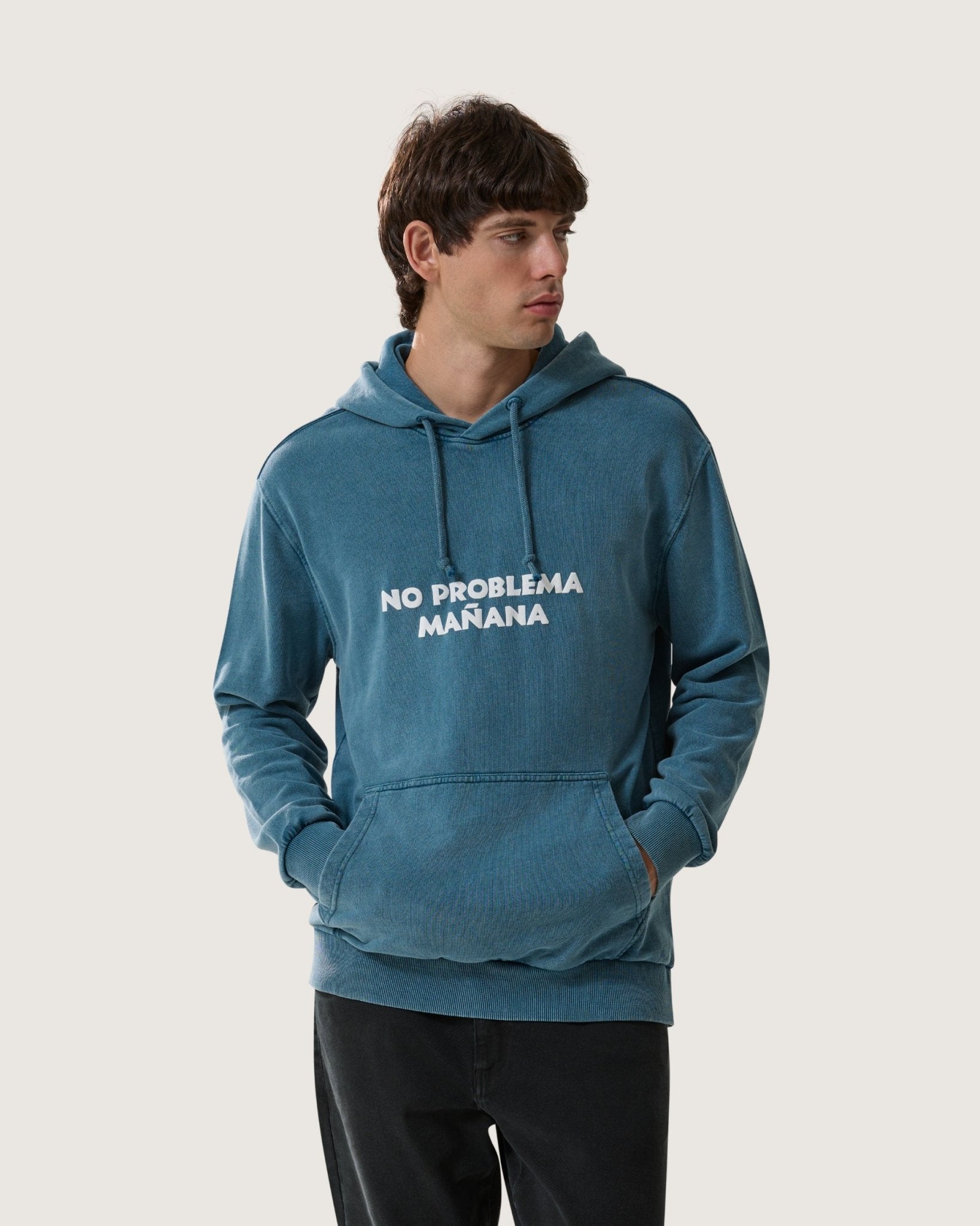 Felpa con cappuccio "No Problema Manana" uomo - Scorpion Bay