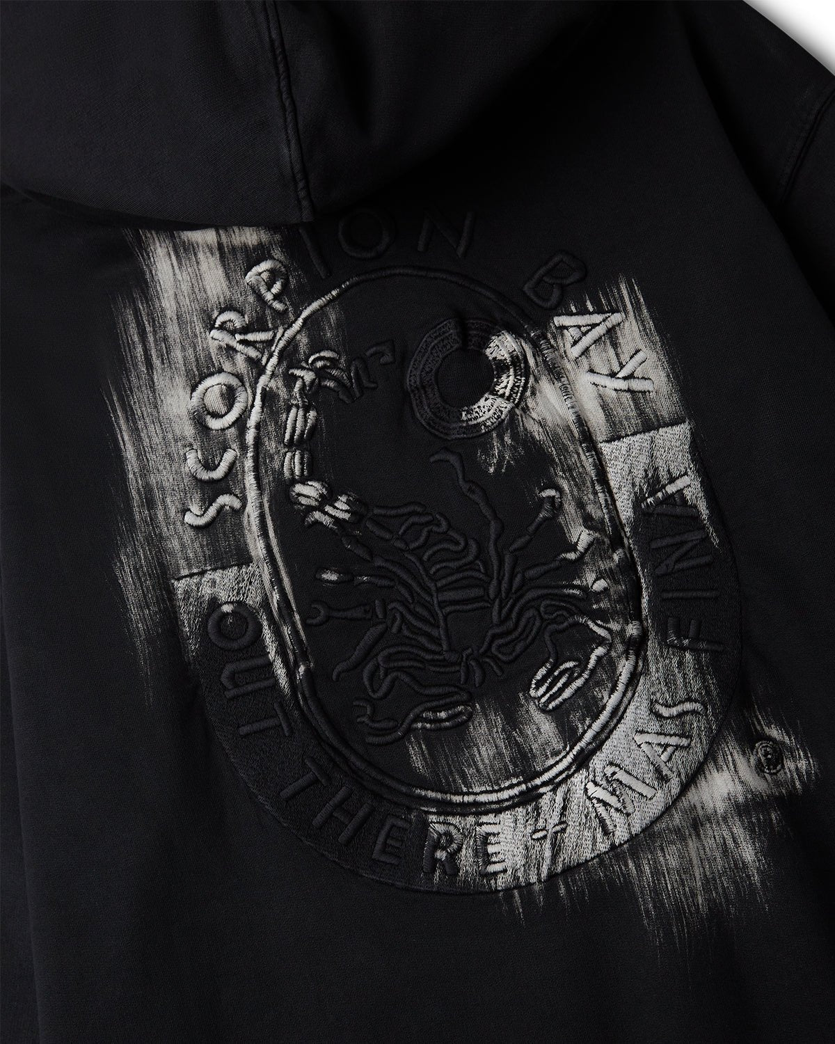 Felpa con cappuccio “Scribble Logo” uomo - Scorpion Bay