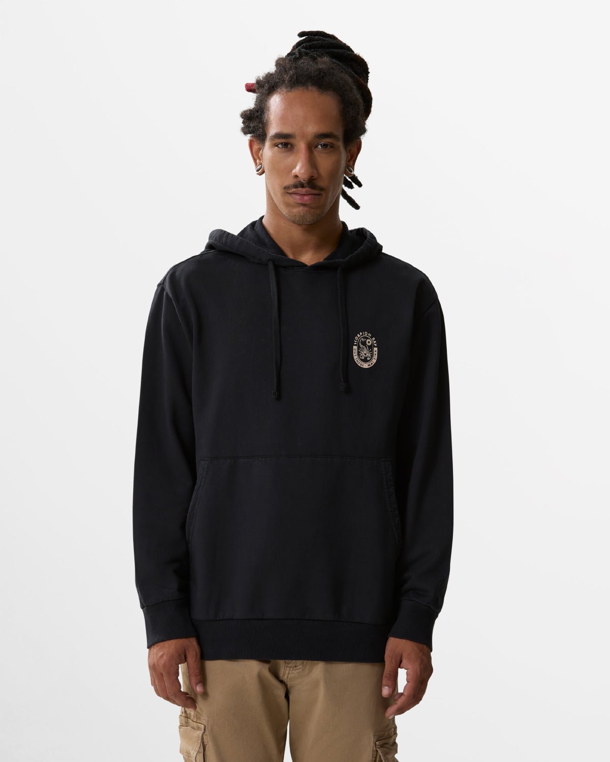 Felpa con cappuccio “Scribble Logo” uomo - Scorpion Bay