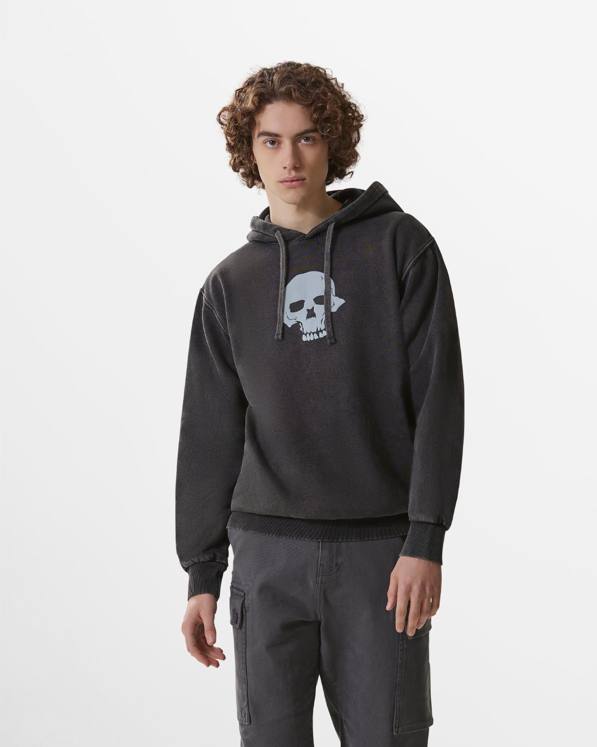 Felpa con cappuccio “Skull" uomo - Scorpion Bay