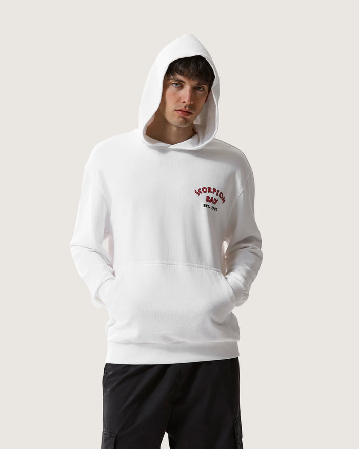 Felpa con cappuccio "Snakes & Roses" uomo - Scorpion Bay