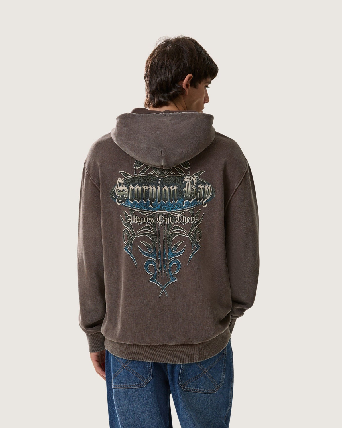 Felpa con cappuccio "Tribal Crest" uomo - Scorpion Bay