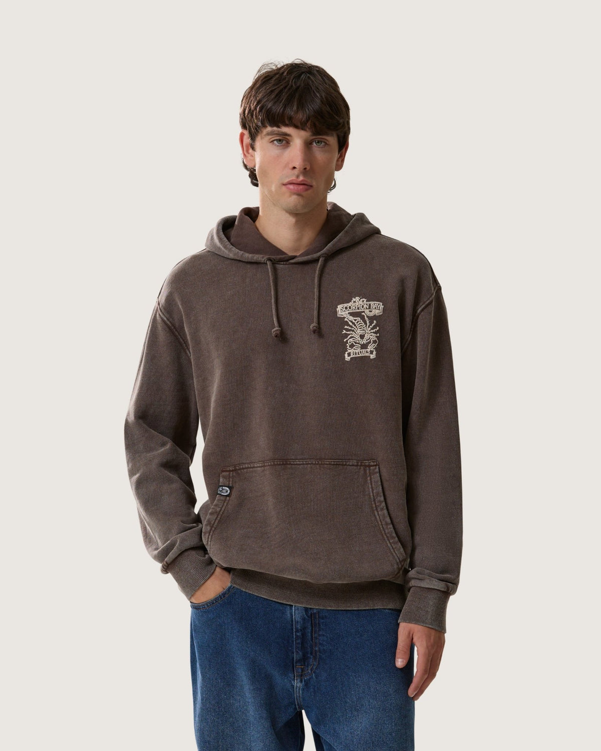 Felpa con cappuccio "Tribal Crest" uomo - Scorpion Bay