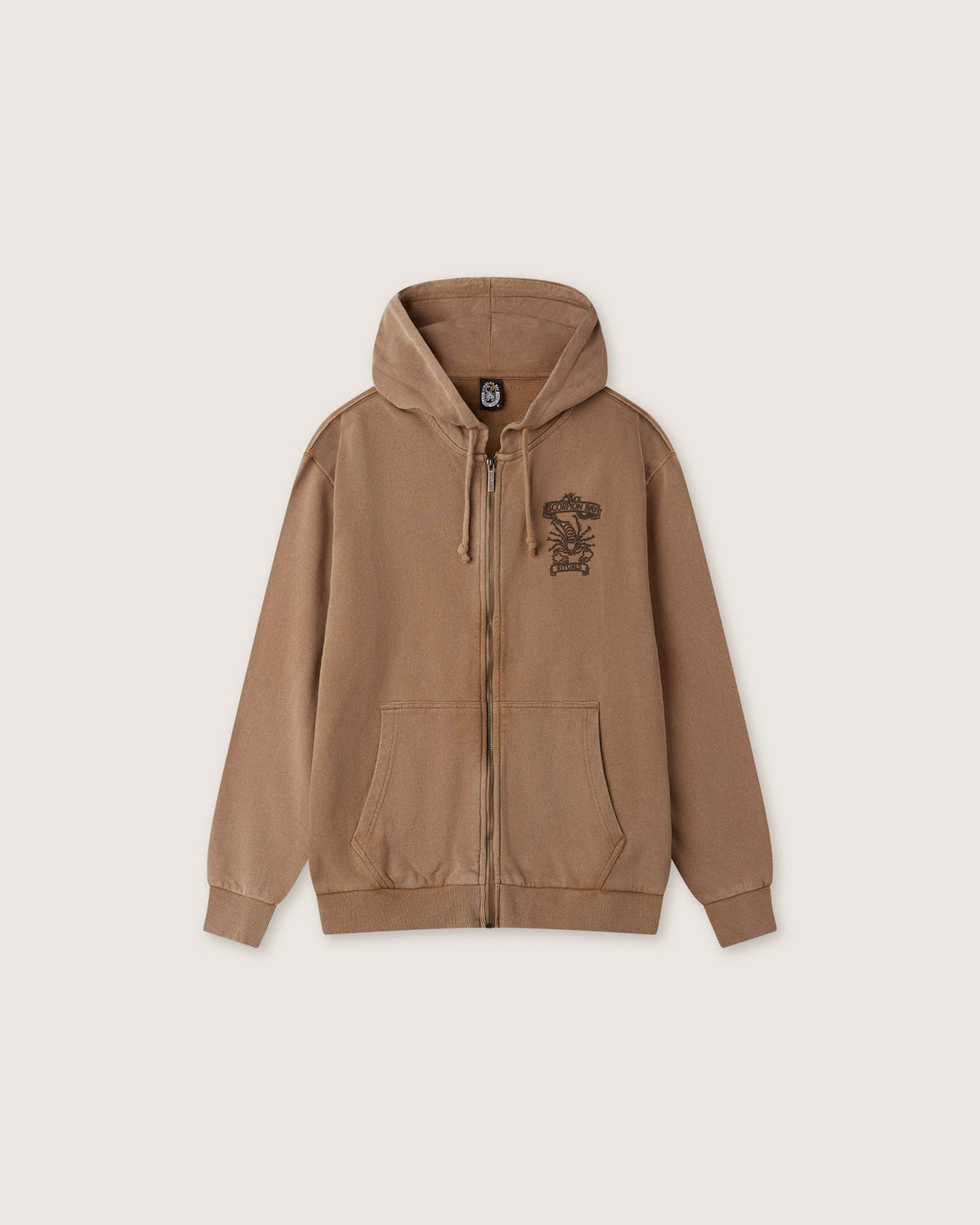 Felpa d'archivio con cappuccio e zip "Rituals” uomo - Scorpion Bay