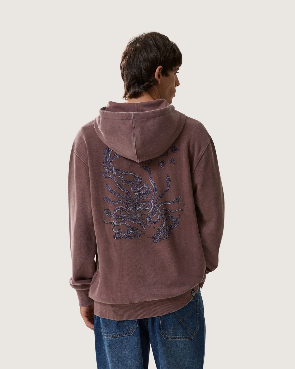 Felpa d'archivio con cappuccio e zip "Scorpion Reptiles” uomo - Scorpion Bay