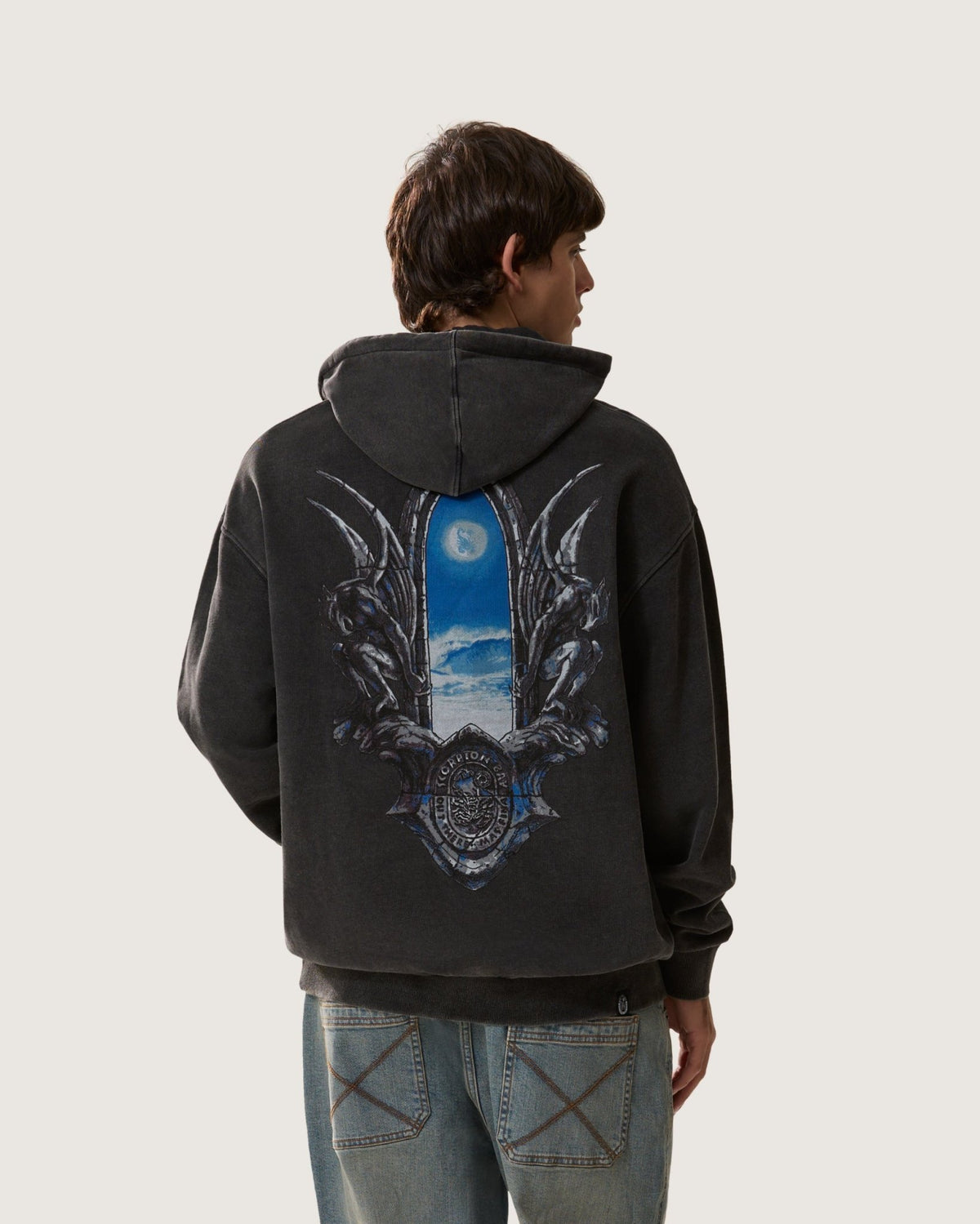 Felpa d'archivio con cappuccio "Gothic Window” uomo - Scorpion Bay