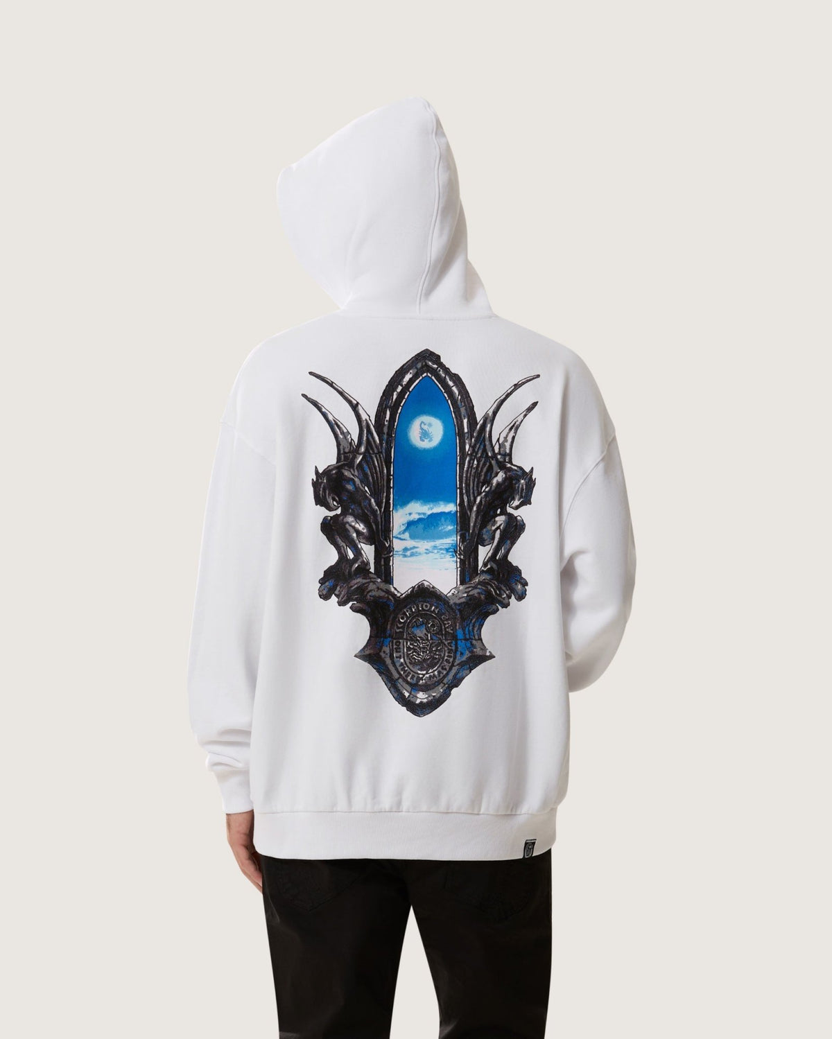 Felpa d'archivio con cappuccio "Gothic Window” uomo - Scorpion Bay