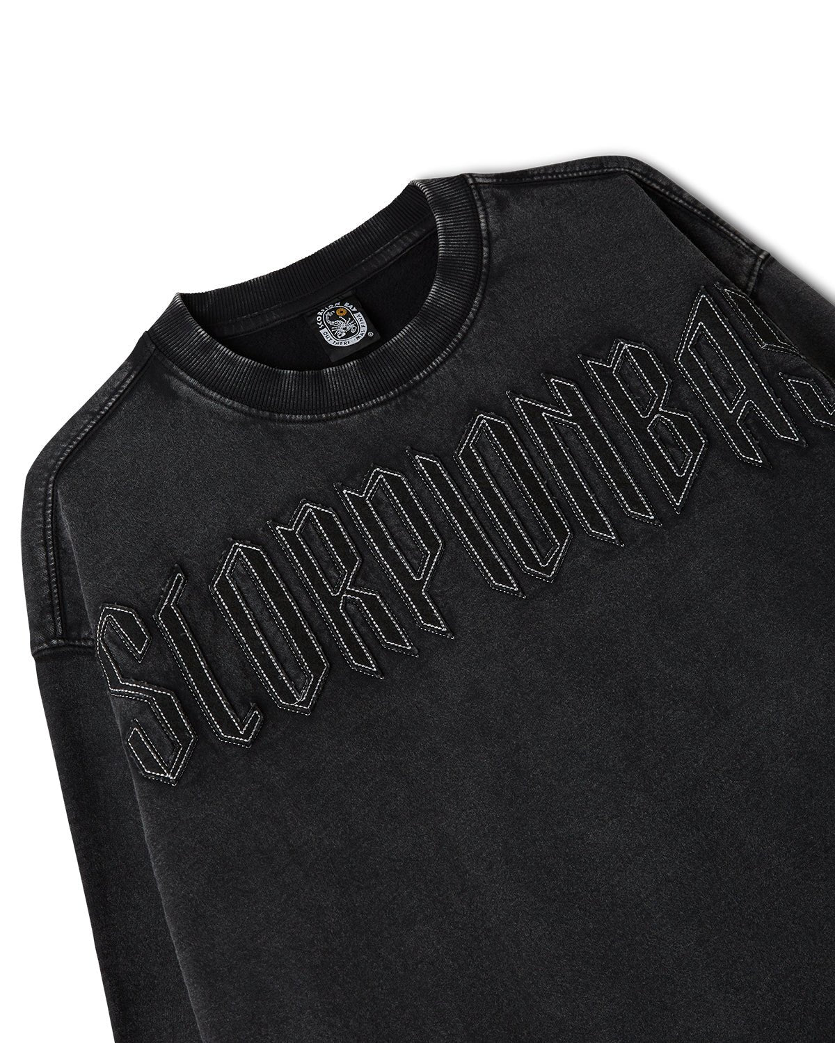 Felpa girocollo "Gothic Lettering" uomo - Scorpion Bay