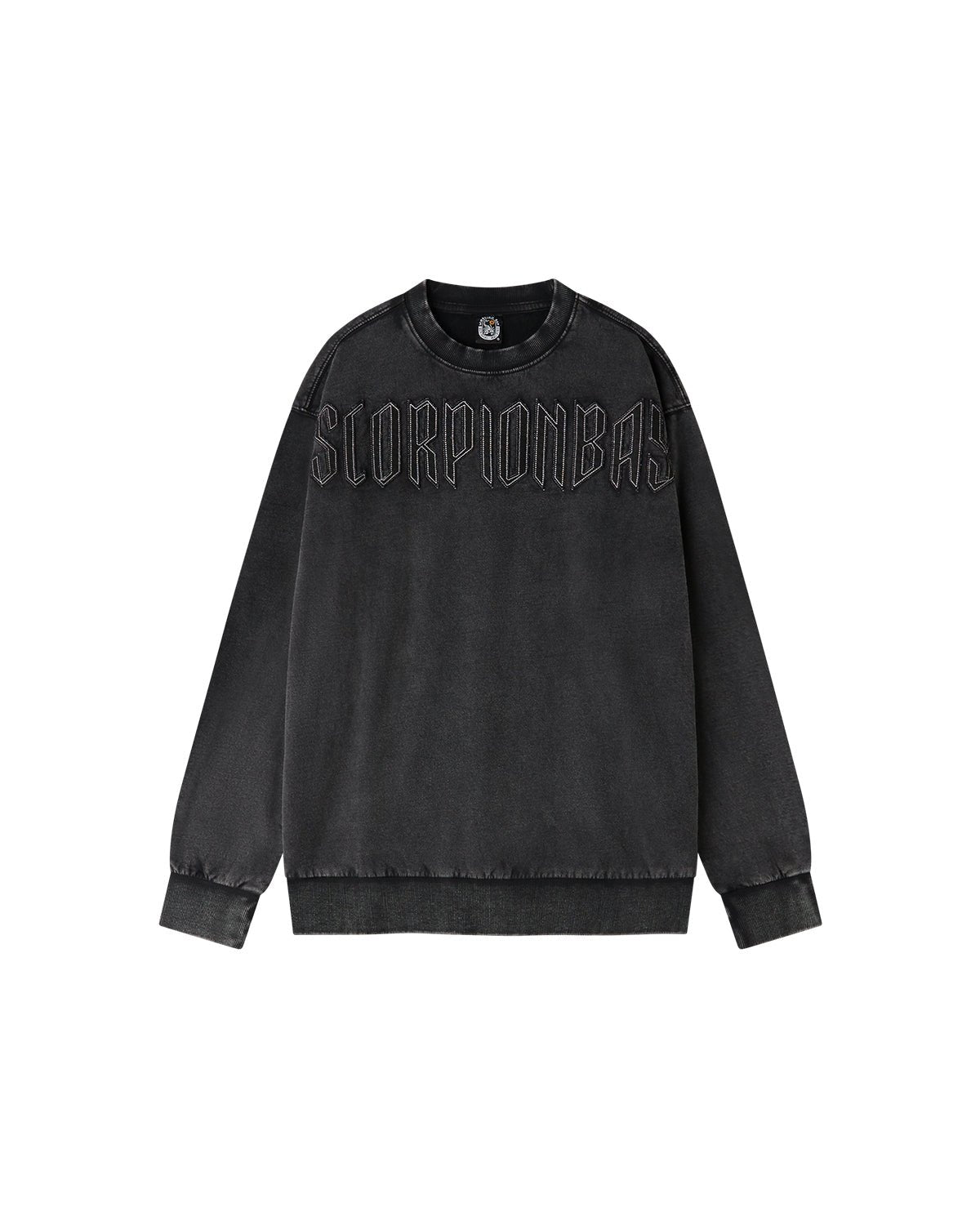 Felpa girocollo "Gothic Lettering" uomo - Scorpion Bay