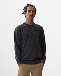 Felpa girocollo "Gothic Lettering" uomo - Scorpion Bay