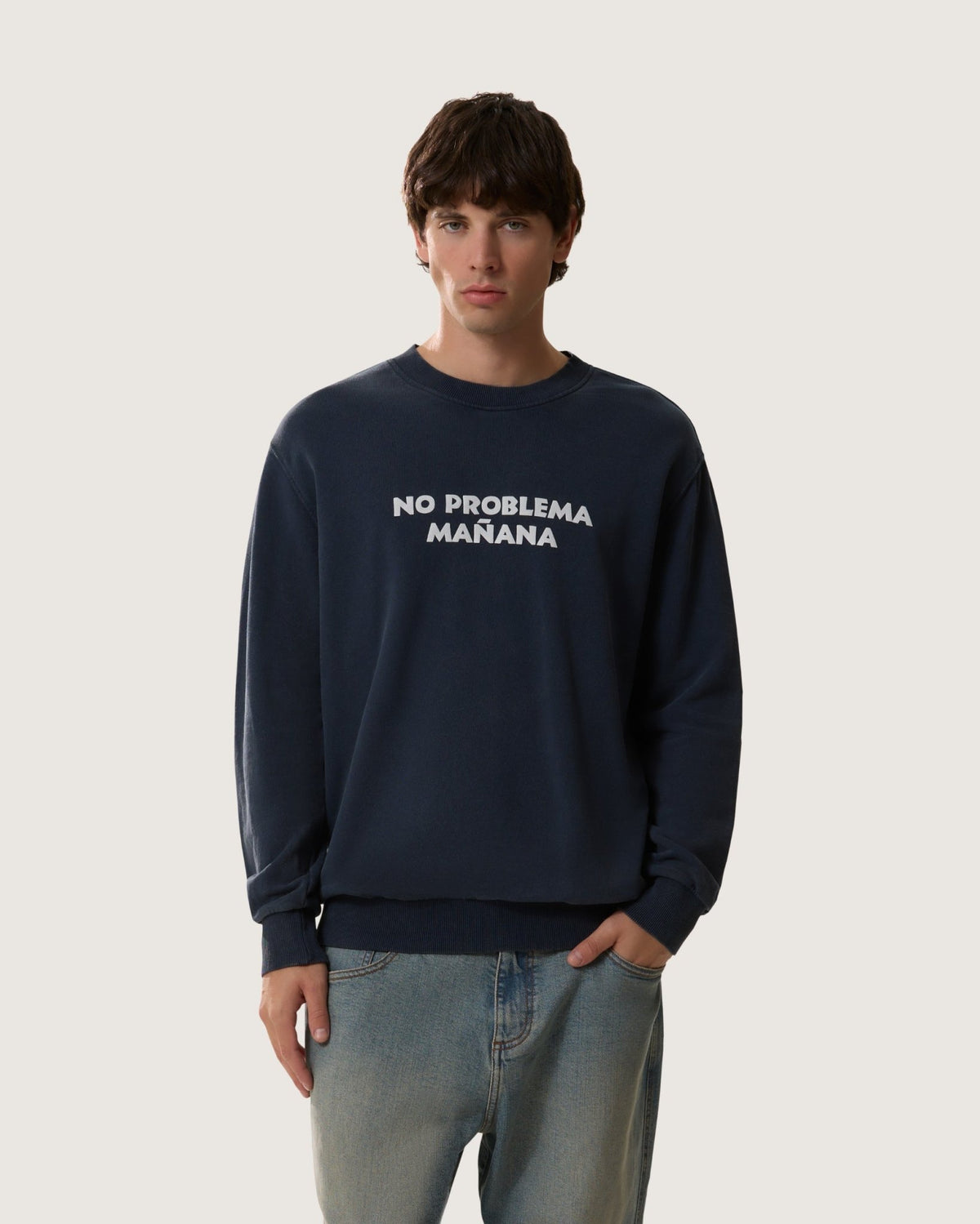 Felpa girocollo "No Problema Manana" uomo - Scorpion Bay