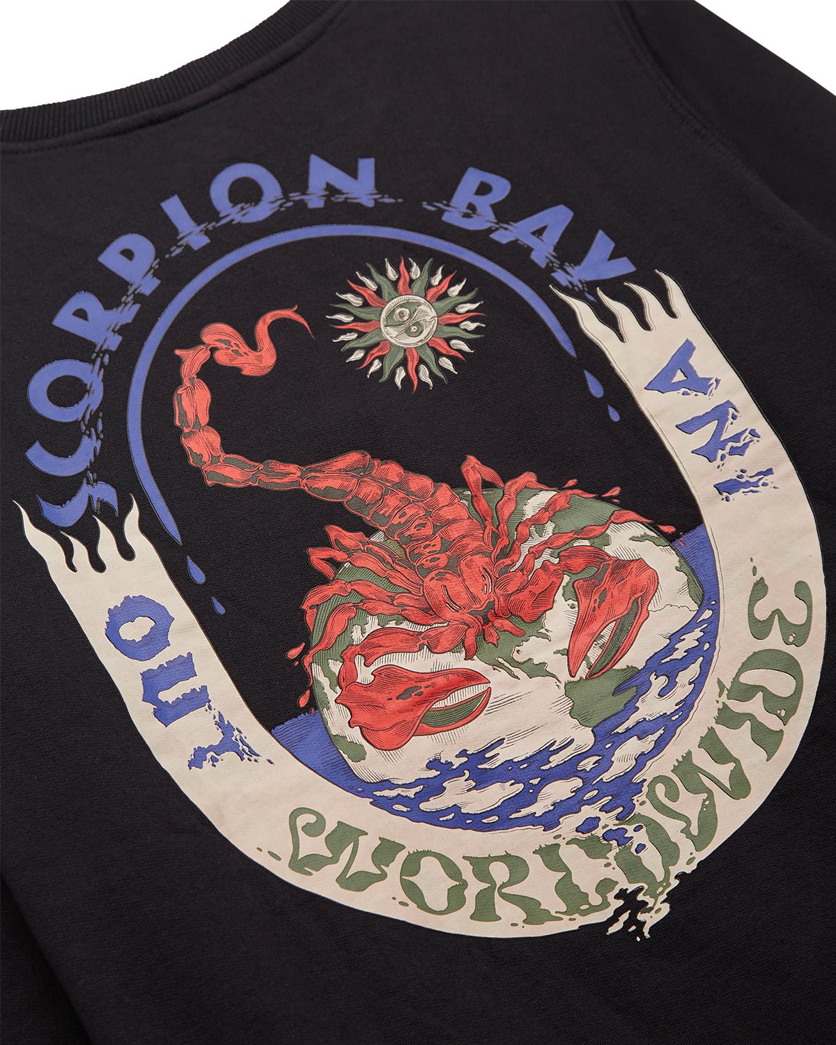 Felpa girocollo "Scorpion Worldwide" bambino - Scorpion Bay