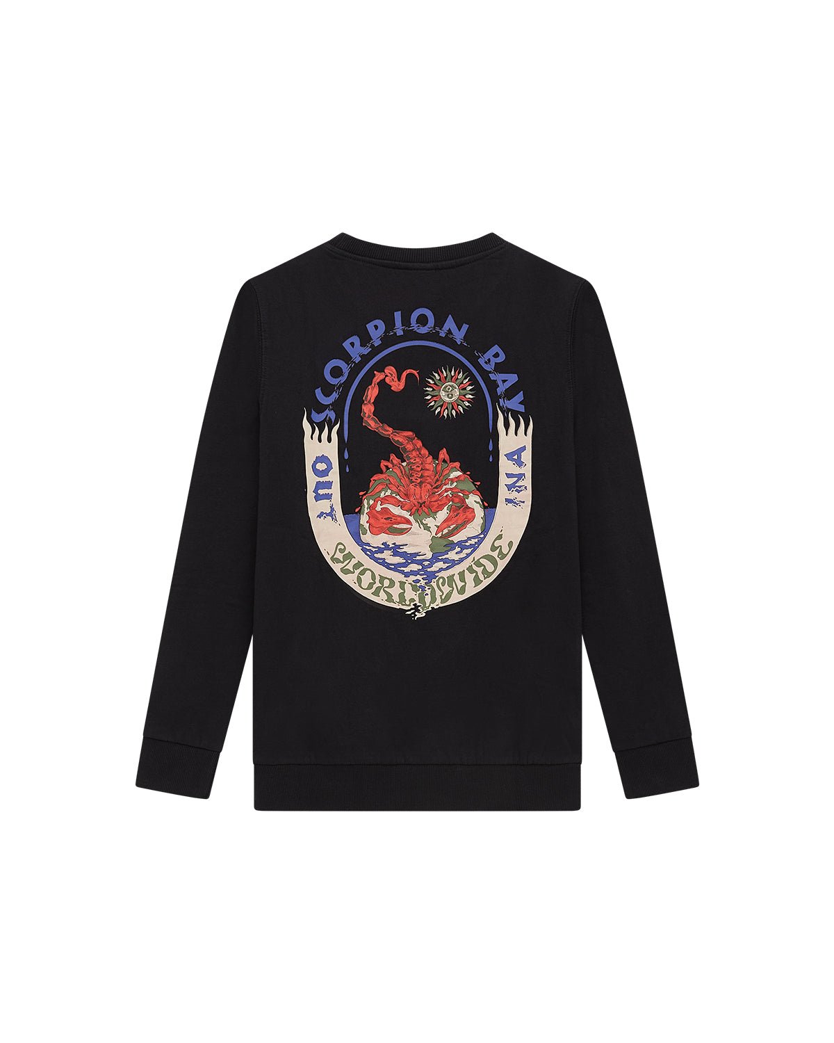 Felpa girocollo "Scorpion Worldwide" bambino - Scorpion Bay