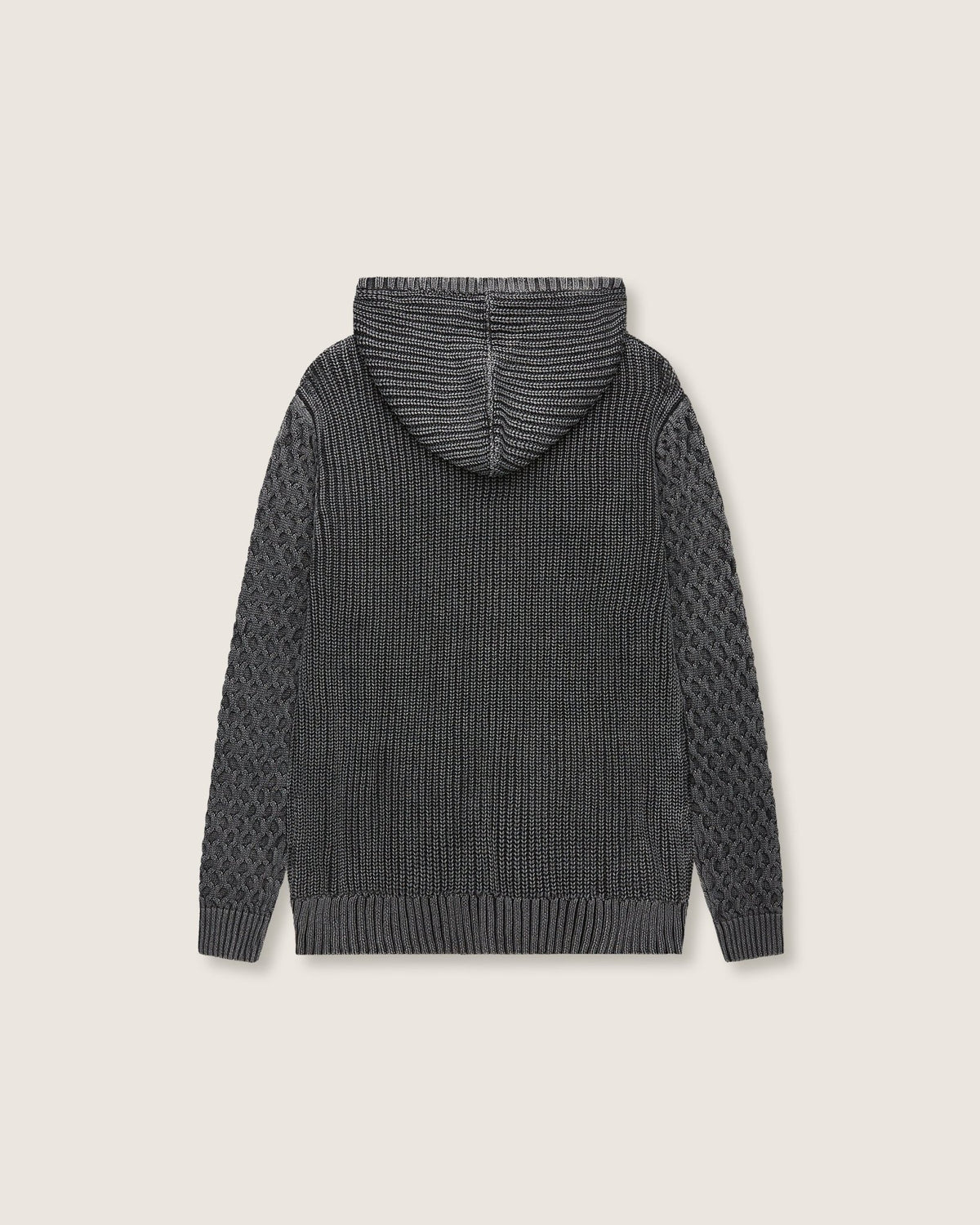 Felpa in maglia con cappuccio e zip uomo - Scorpion Bay