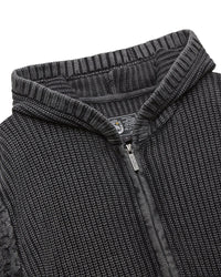 Felpa in maglia con cappuccio e zip uomo - Scorpion Bay