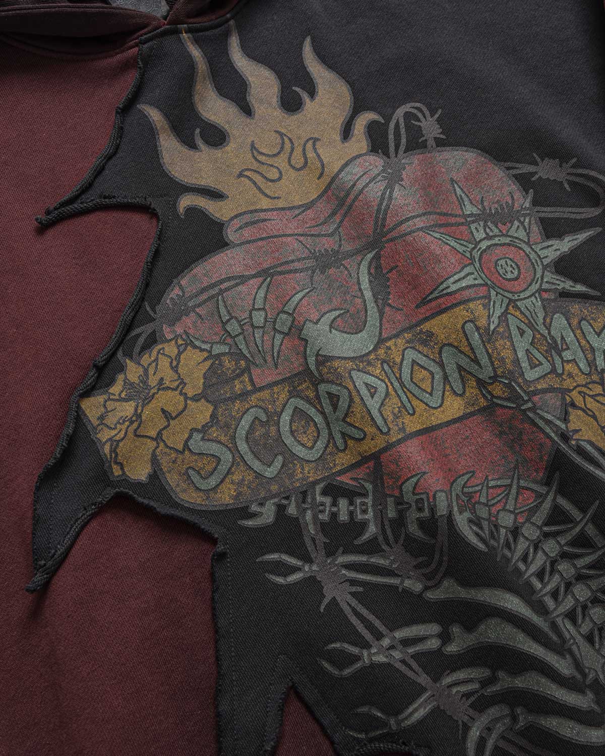 Felpa patchwork "Tattoo” bambino - Scorpion Bay