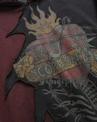 Felpa patchwork "Tattoo” bambino - Scorpion Bay