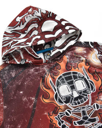 Felpa stampata all - over “Surfing Robot” bambino - Scorpion Bay