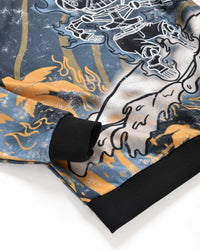 Felpa stampata all - over “Surfing Robot” bambino - Scorpion Bay