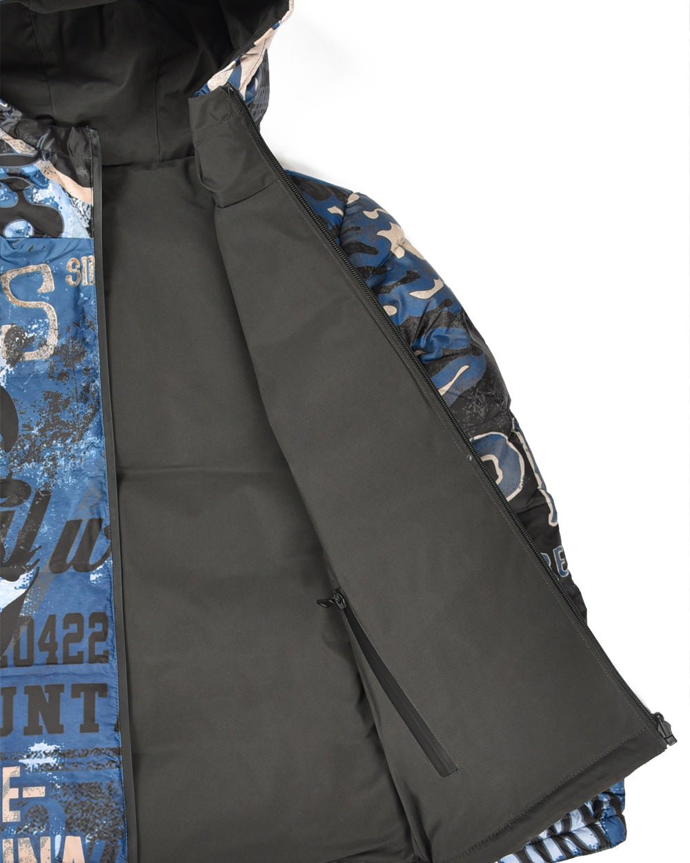 Giacca reversibile stampata all - over 'Scorpion In Flames' bambino - Scorpion Bay