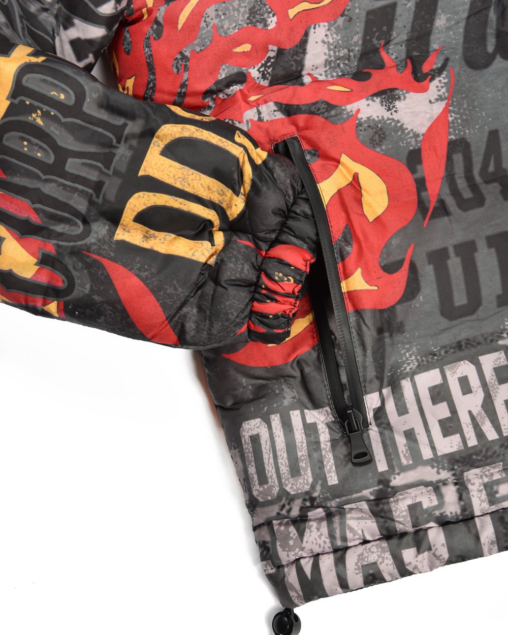 Giacca reversibile stampata all - over 'Scorpion In Flames' bambino - Scorpion Bay