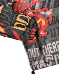 Giacca reversibile stampata all - over 'Scorpion In Flames' bambino - Scorpion Bay