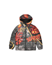 Giacca reversibile stampata all - over 'Scorpion In Flames' bambino - Scorpion Bay