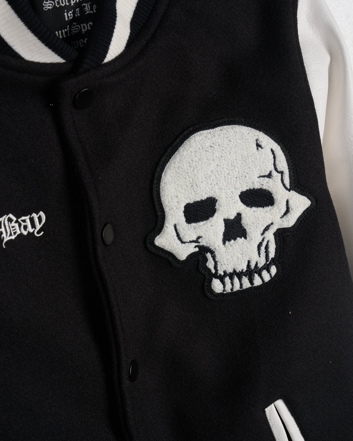 Giacca stile varsity "Skull" uomo - Scorpion Bay