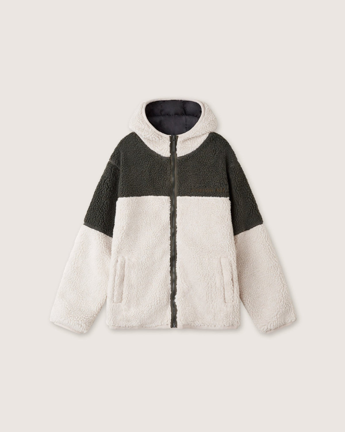 Giacca Teddy con cappuccio e zip bambino - Scorpion Bay