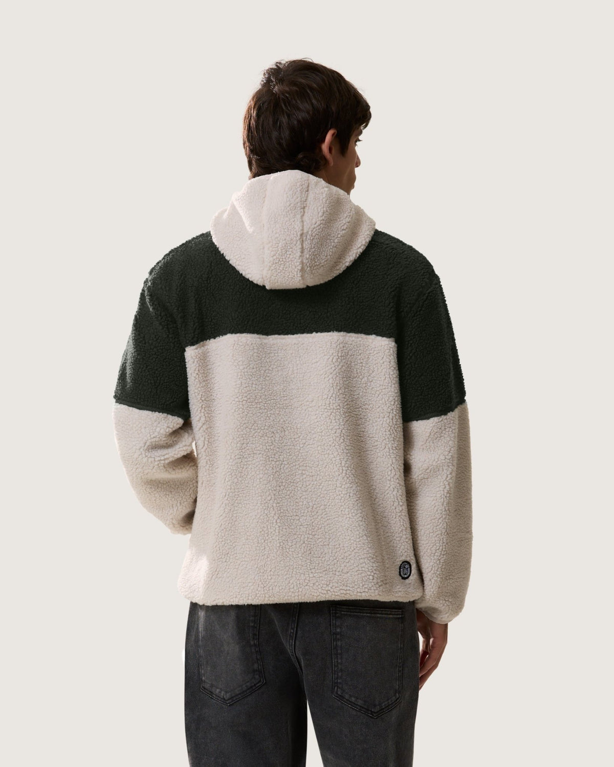 Giacca Teddy con cappuccio e zip uomo - Scorpion Bay