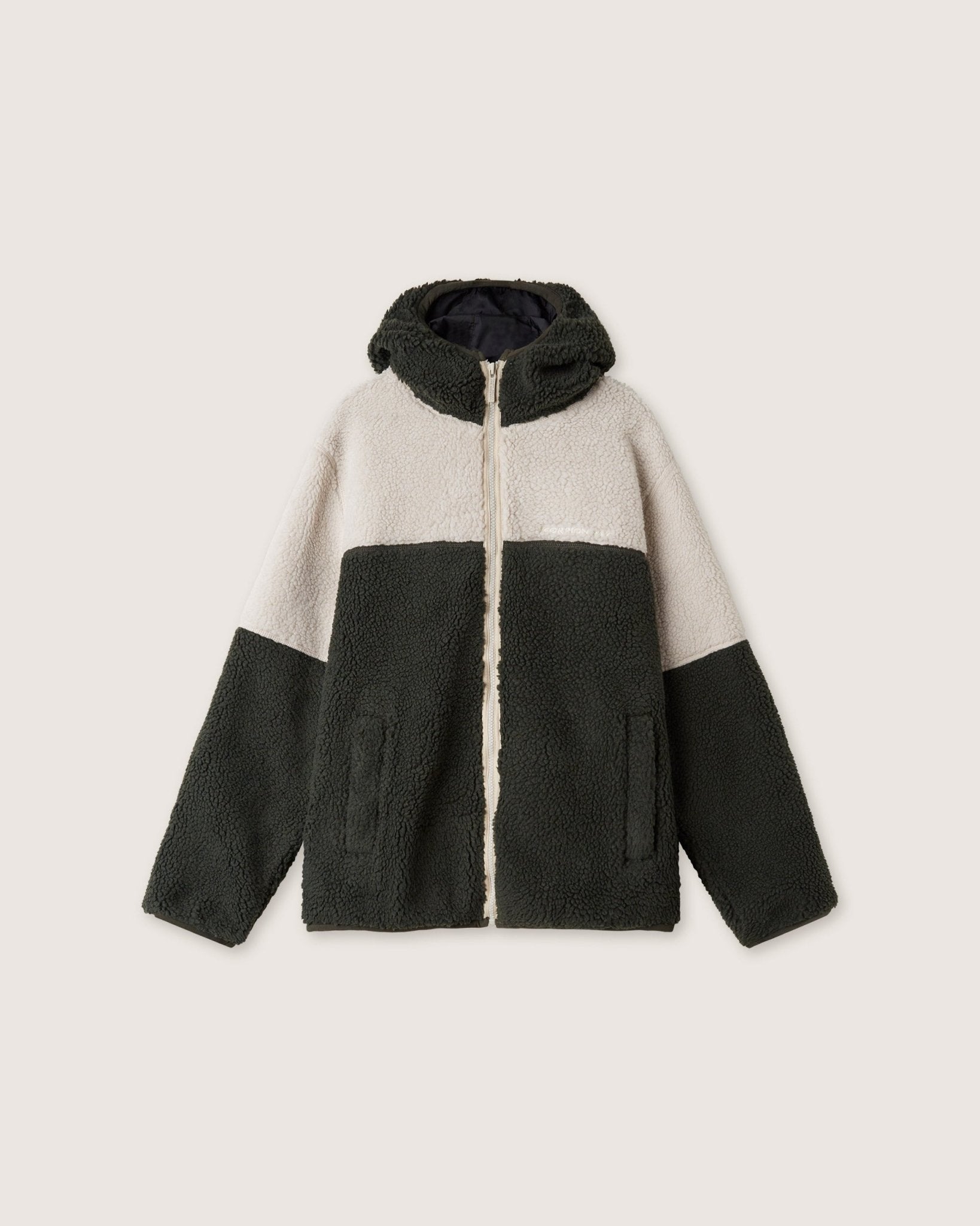 Giacca Teddy con cappuccio e zip uomo - Scorpion Bay