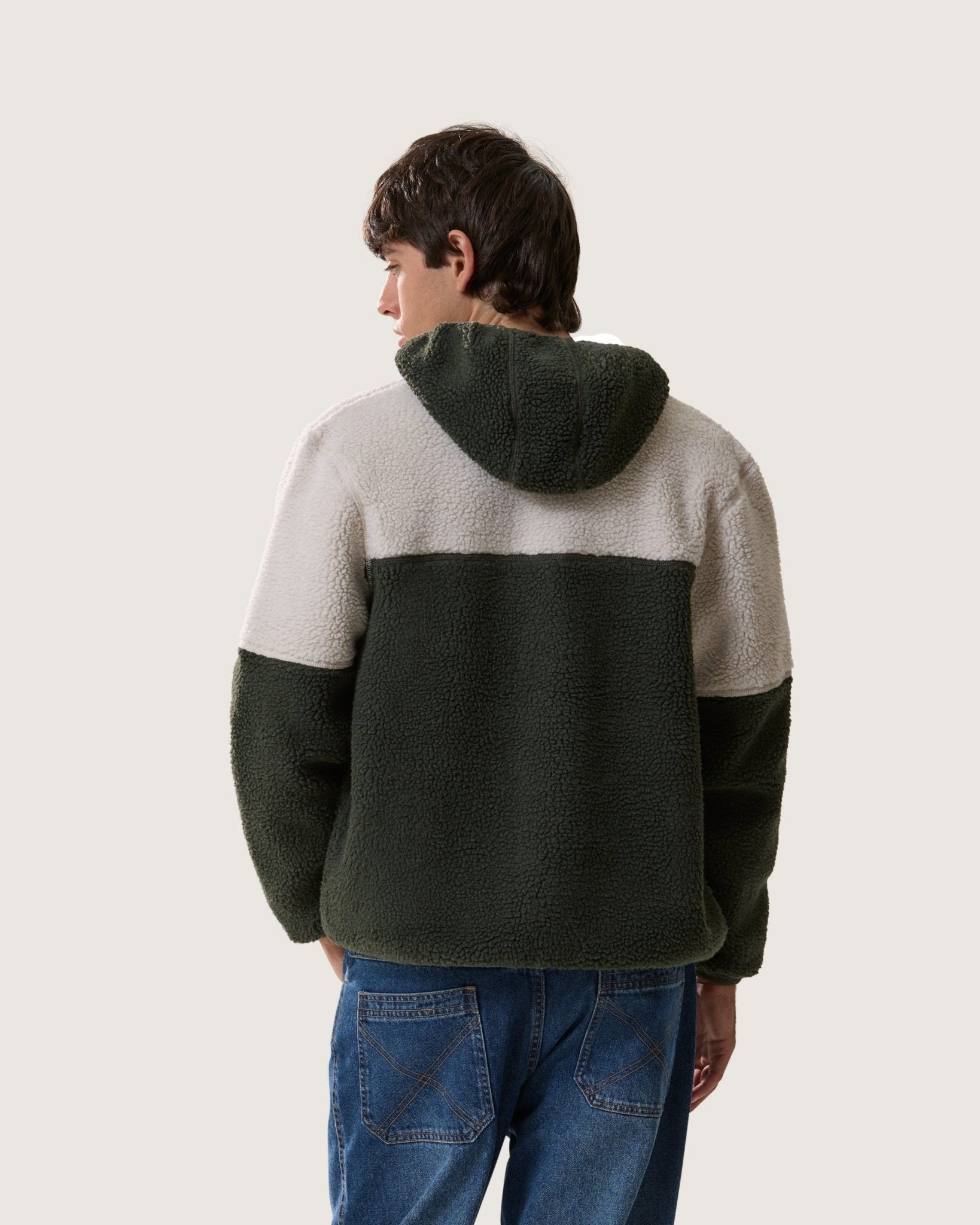 Giacca Teddy con cappuccio e zip uomo - Scorpion Bay