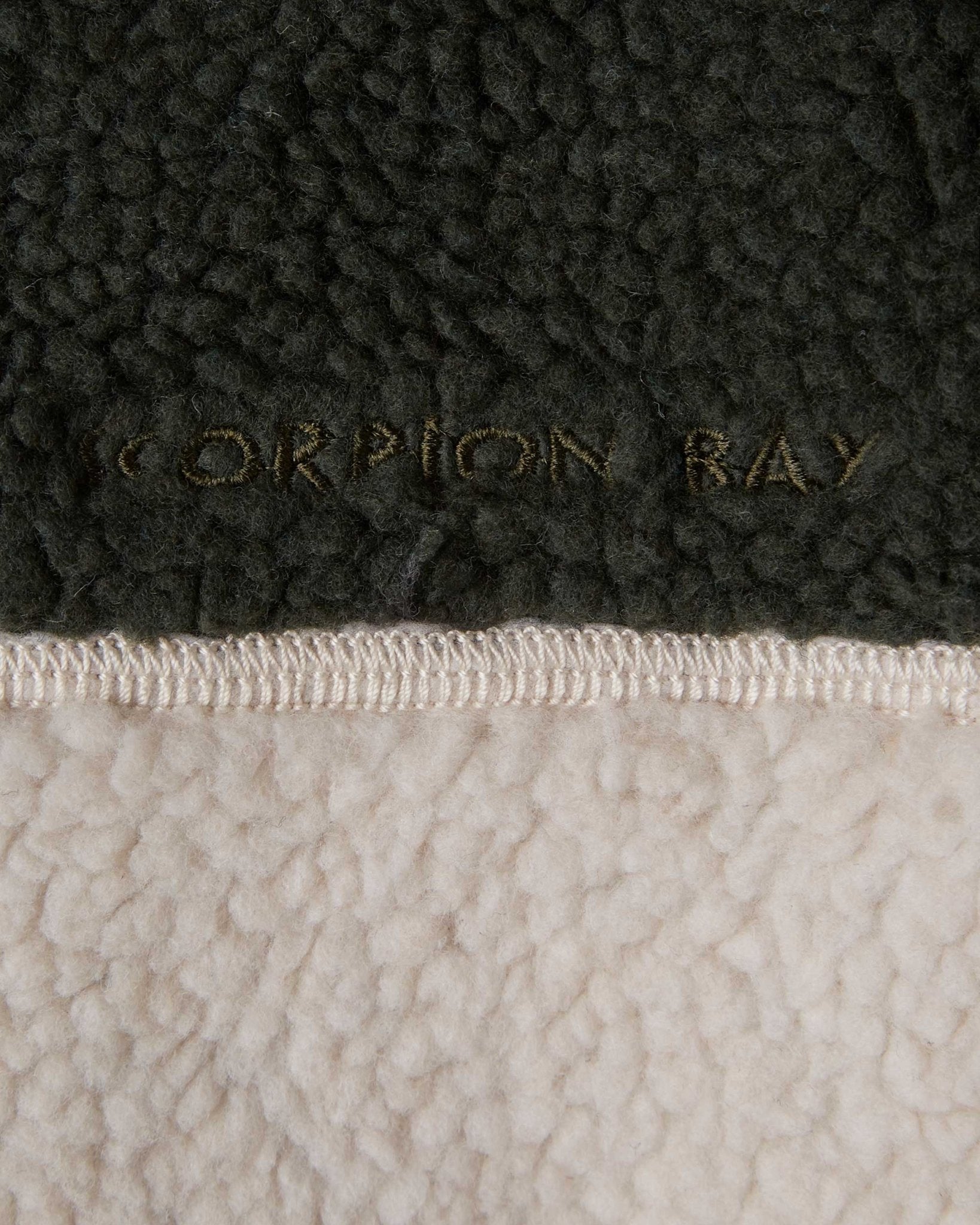Giacca Teddy girocollo a mezza zip uomo - Scorpion Bay