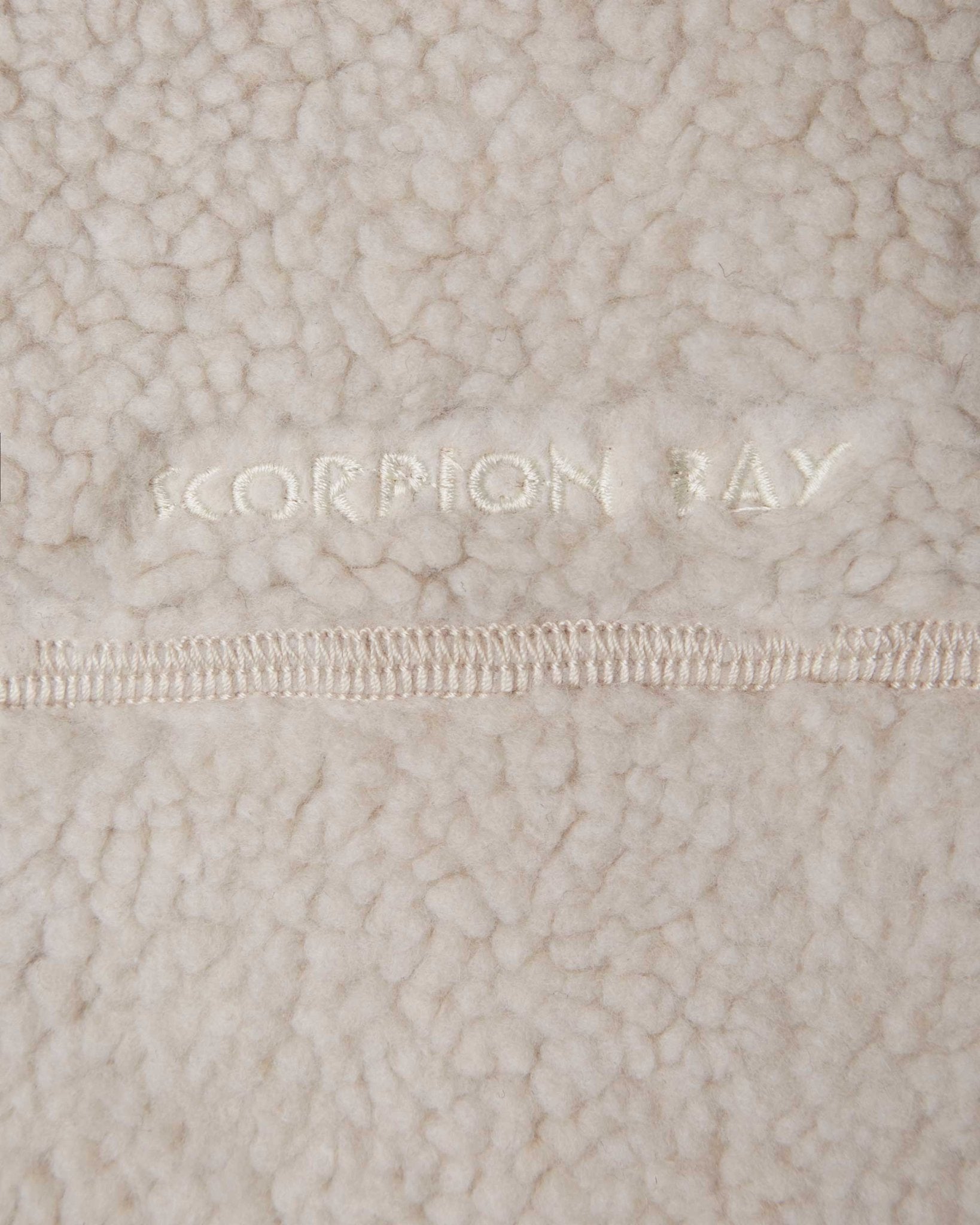 Giacca Teddy girocollo a mezza zip uomo - Scorpion Bay
