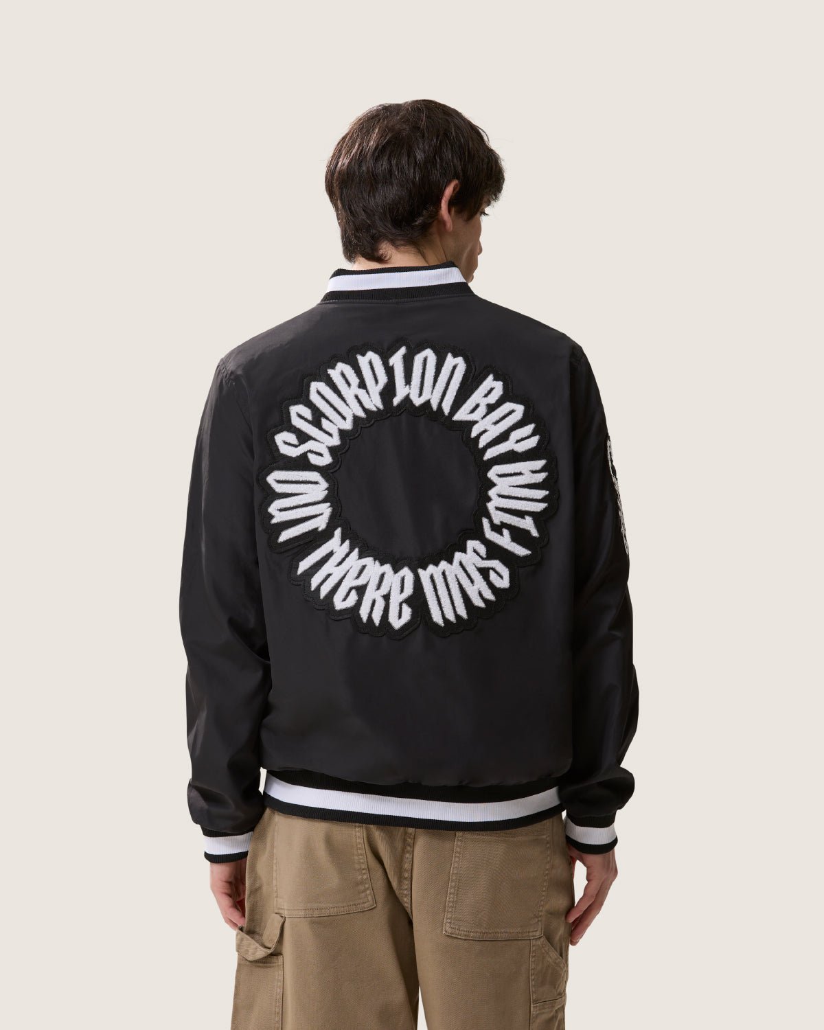 Giacca varsity "Gothic Lettering" uomo - Scorpion Bay