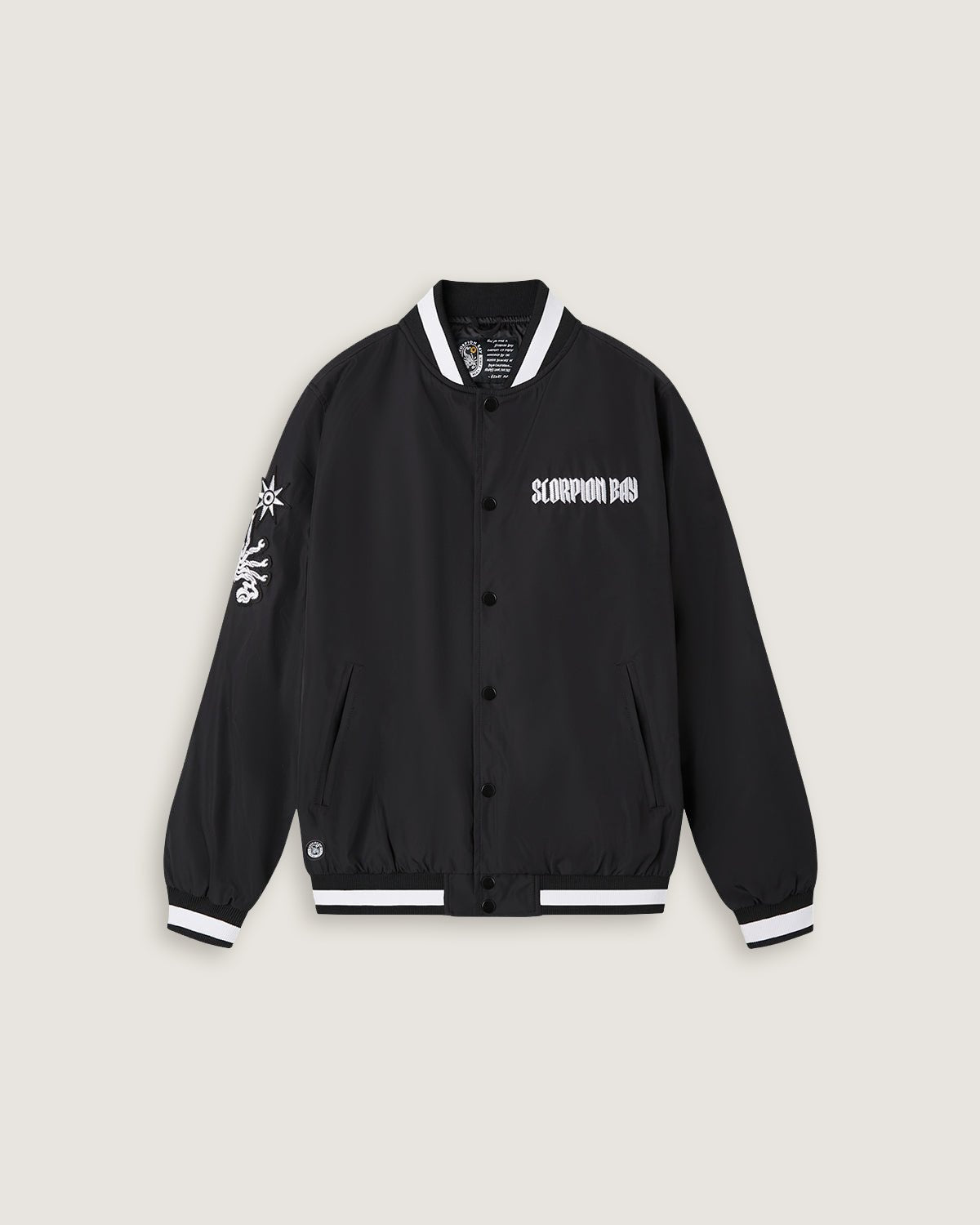 Giacca varsity "Gothic Lettering" uomo - Scorpion Bay