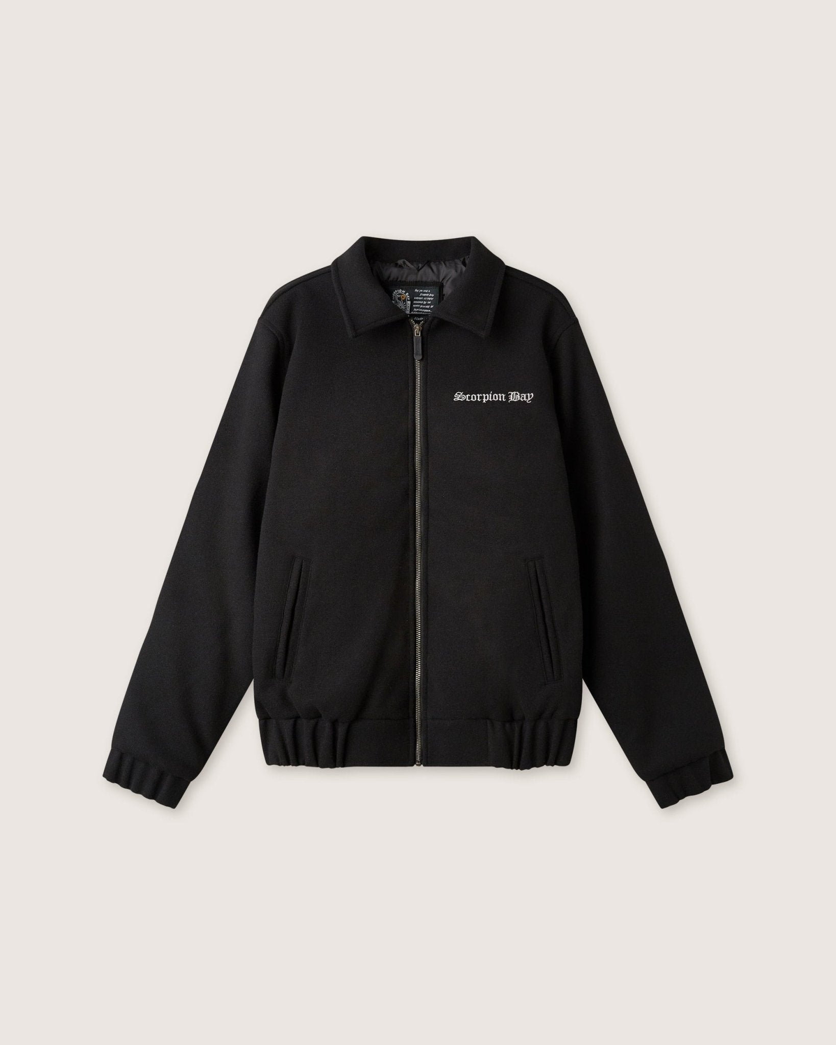 Giacca Varsity imbottita "Gothic Lettering" uomo - Scorpion Bay
