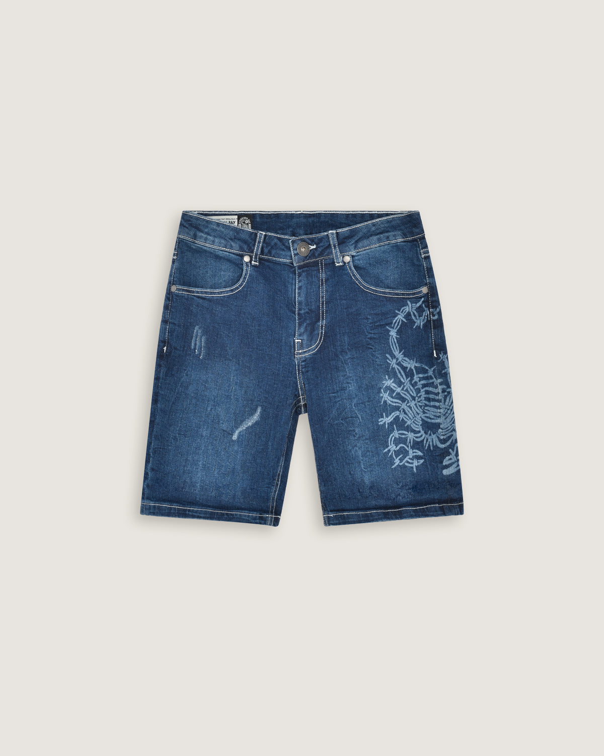 Bambino | Bermuda In Denim Blu "Iron"