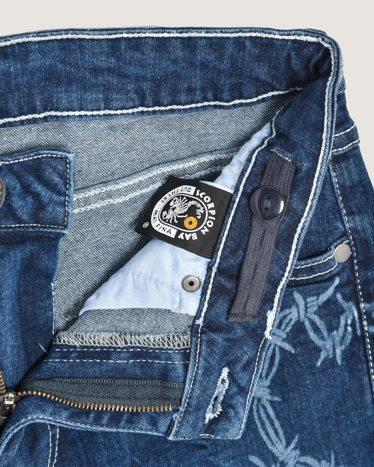 Bambino | Bermuda In Denim Blu "Iron"