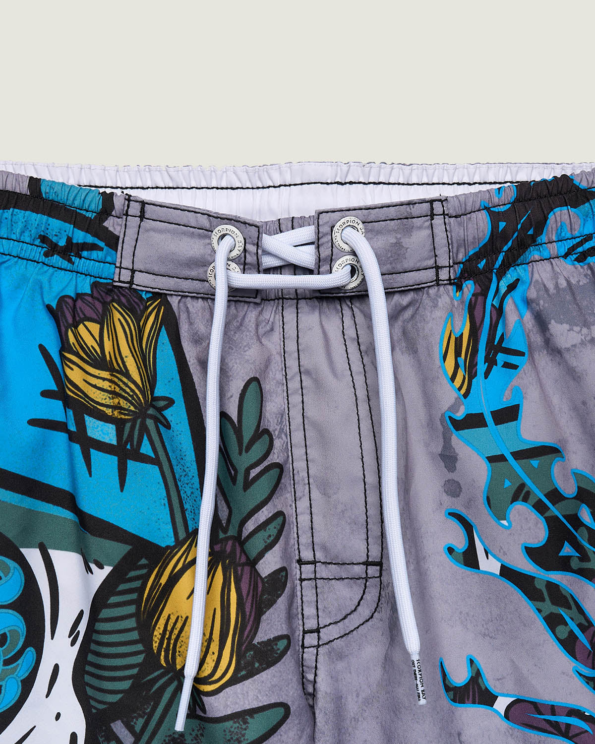 Bambino | Jam Short "Army Skull" Colore Antracite