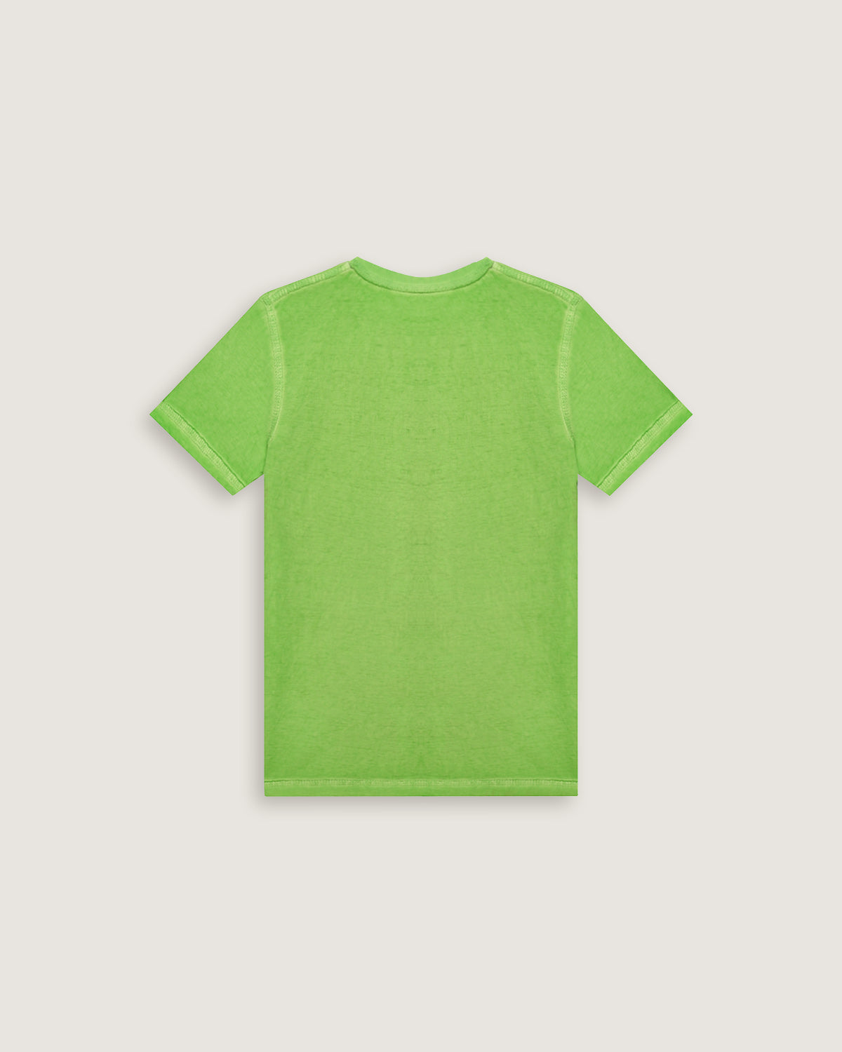 Child | Doubleface t-shirt "Aztec Mask" Color Lime