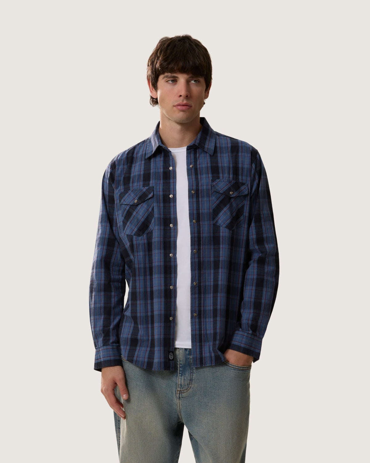 Over-shirt “Flannel Check” uomo - Scorpion Bay