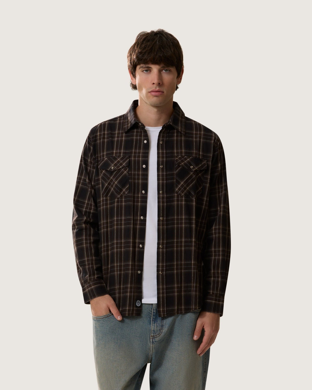Over-shirt “Flannel Check” uomo - Scorpion Bay